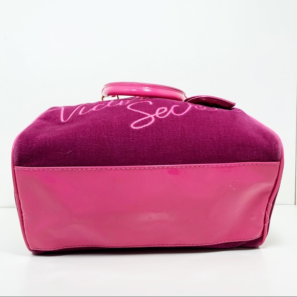 Victoria Secret Pink Zipper Heart Bag Makeup - Picture 8 of 8
